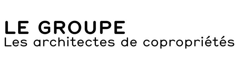 Logo Le Groupe architectes de copropriétés horizontal